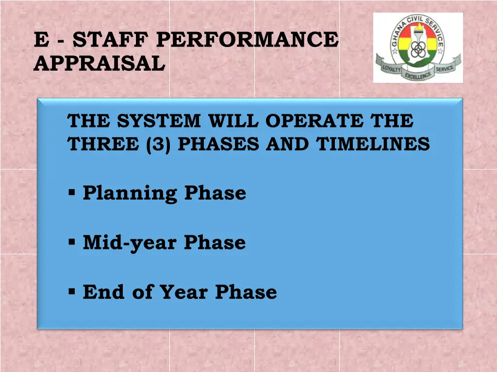 e staff performance appraisal 1