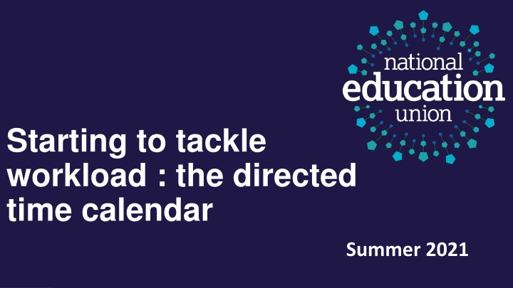 starting to tackle workload the directed time