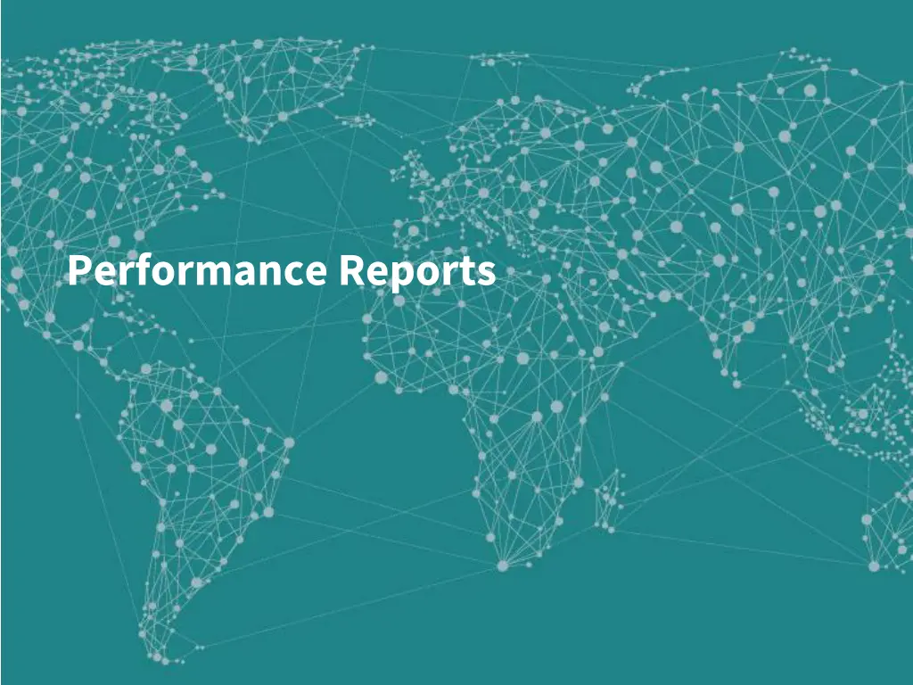 performance reports
