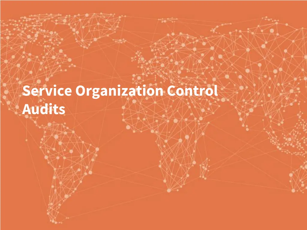 service organization control audits