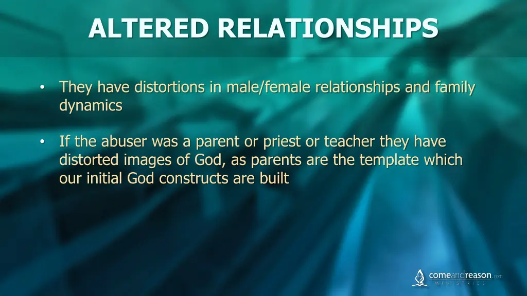 altered relationships