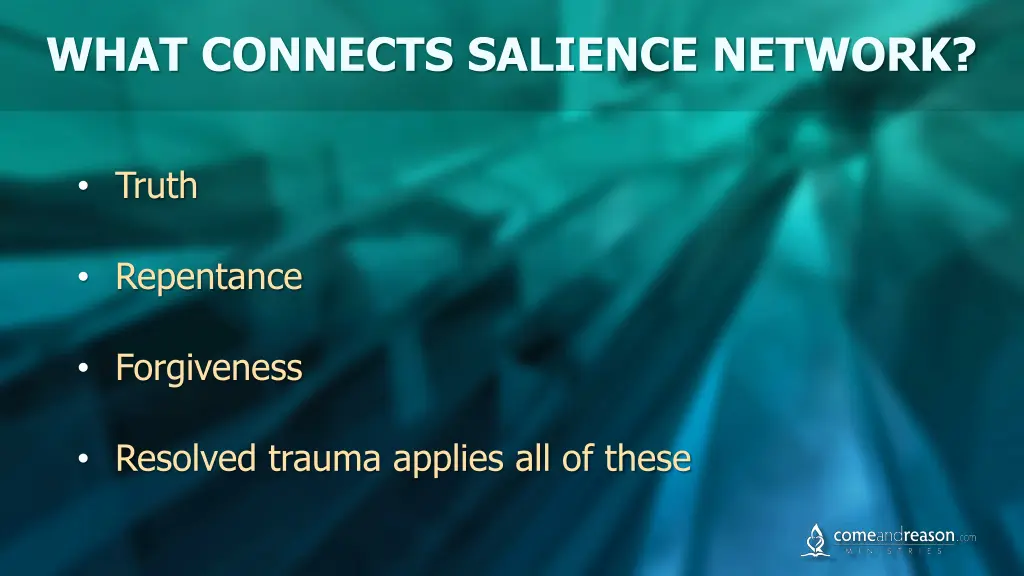 what connects salience network