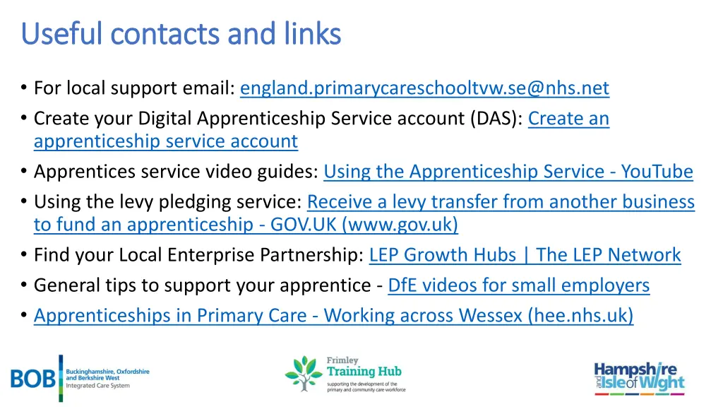useful contacts and links useful contacts