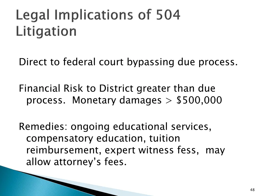 direct to federal court bypassing due process