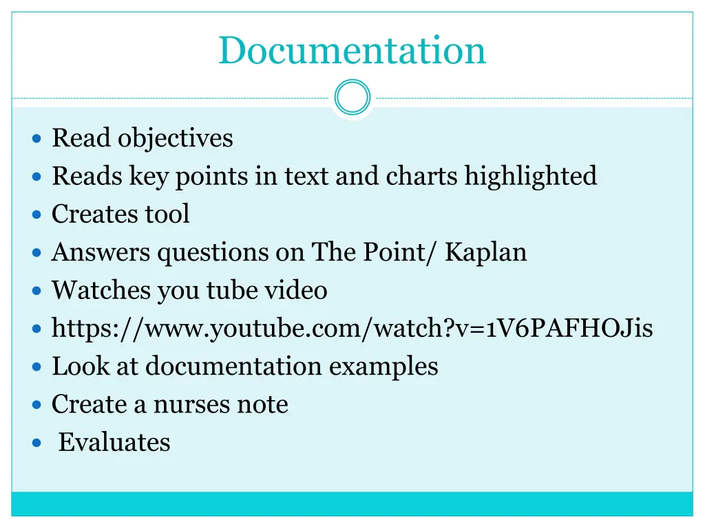 documentation