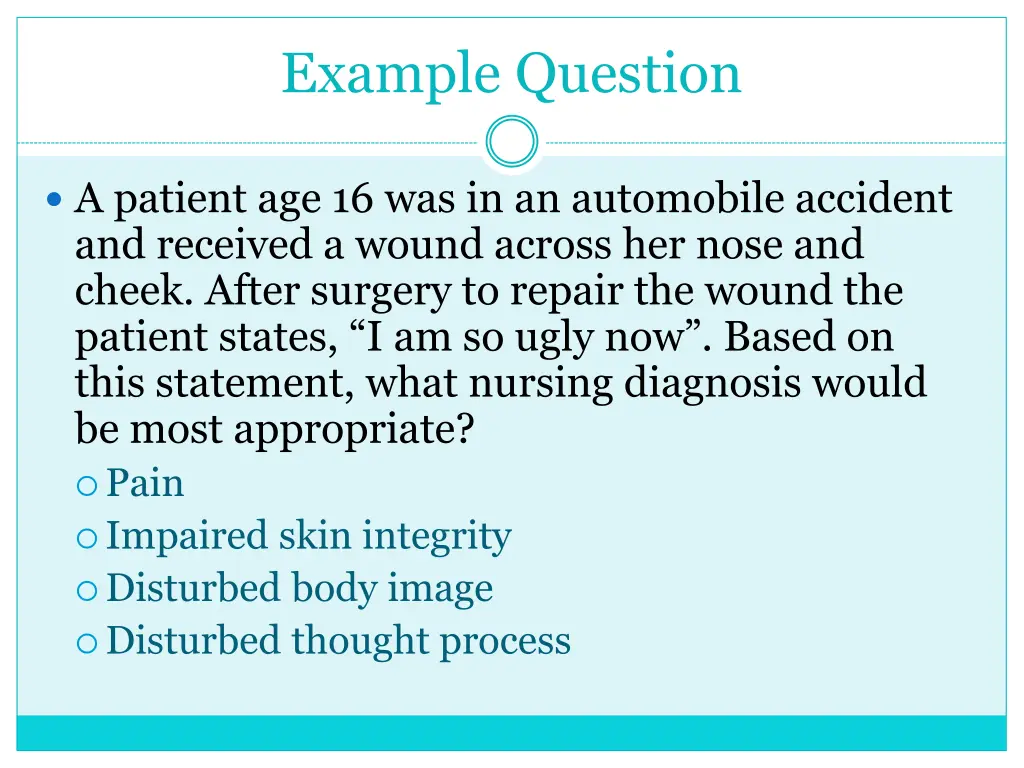 example question 2