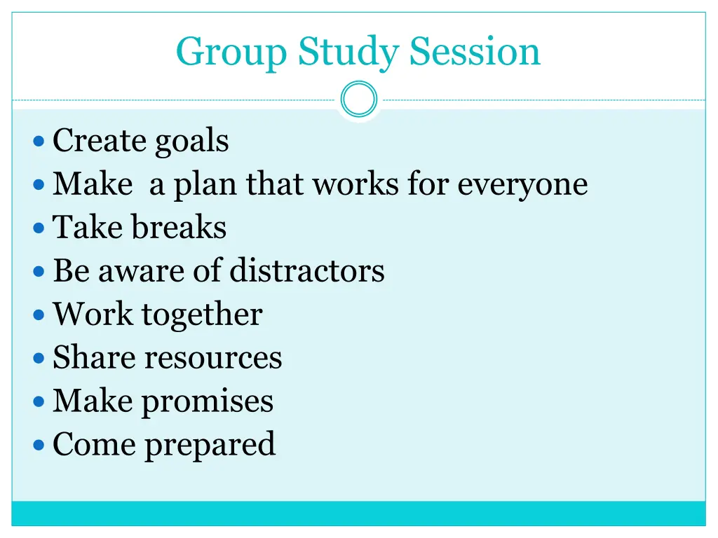 group study session