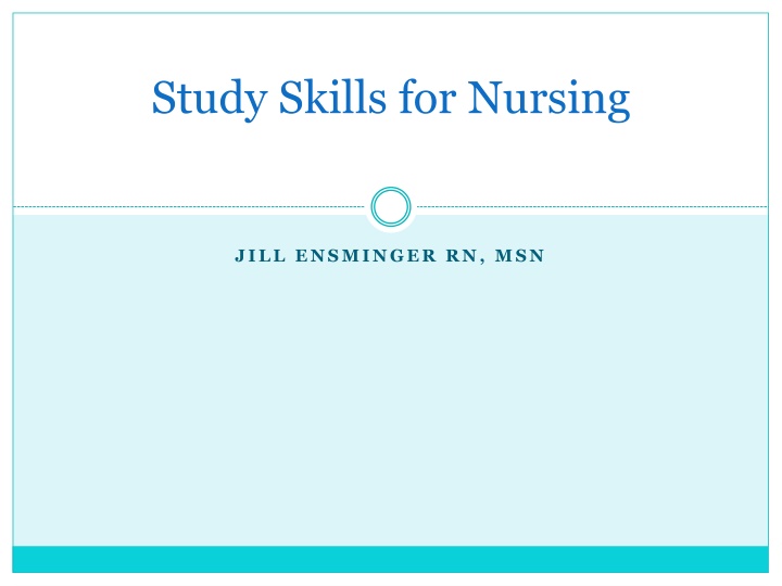 study skills for nursing