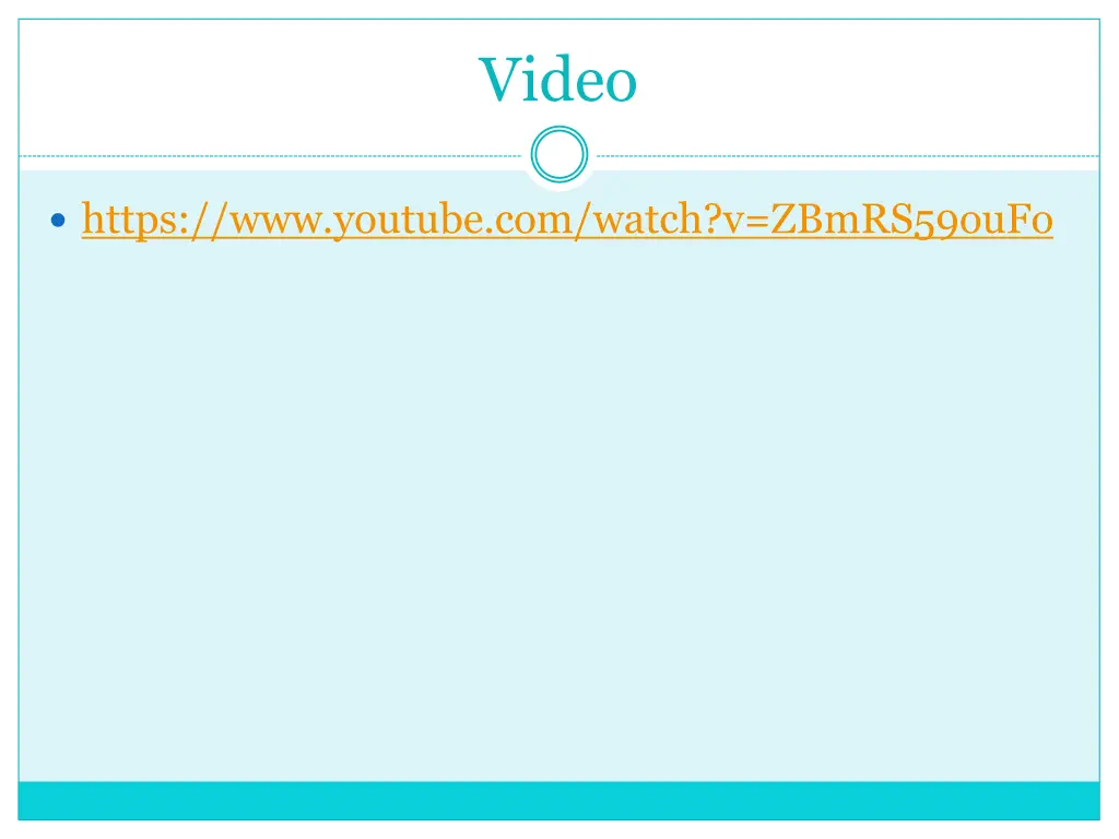 video