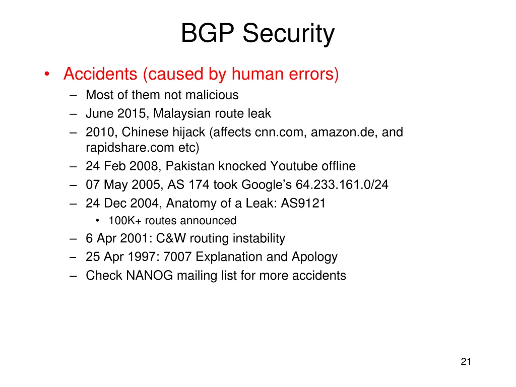 bgp security
