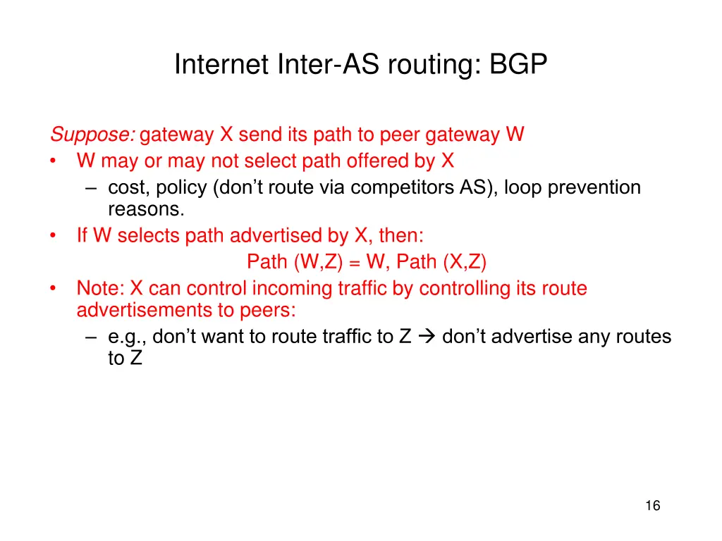 internet inter as routing bgp 2