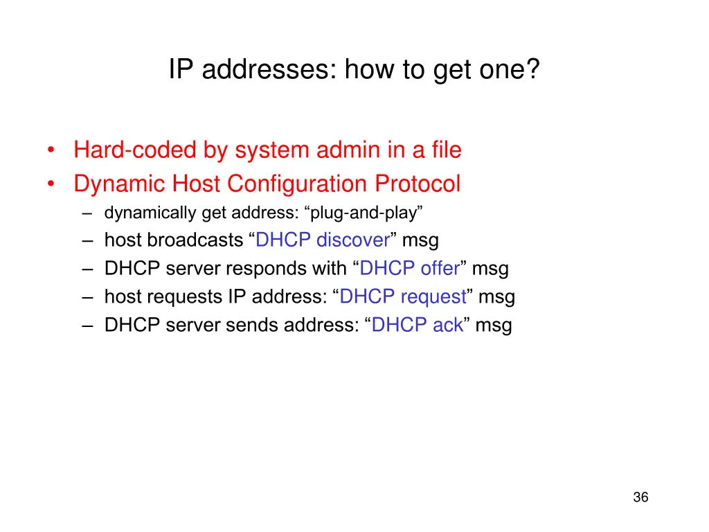 ip addresses how to get one