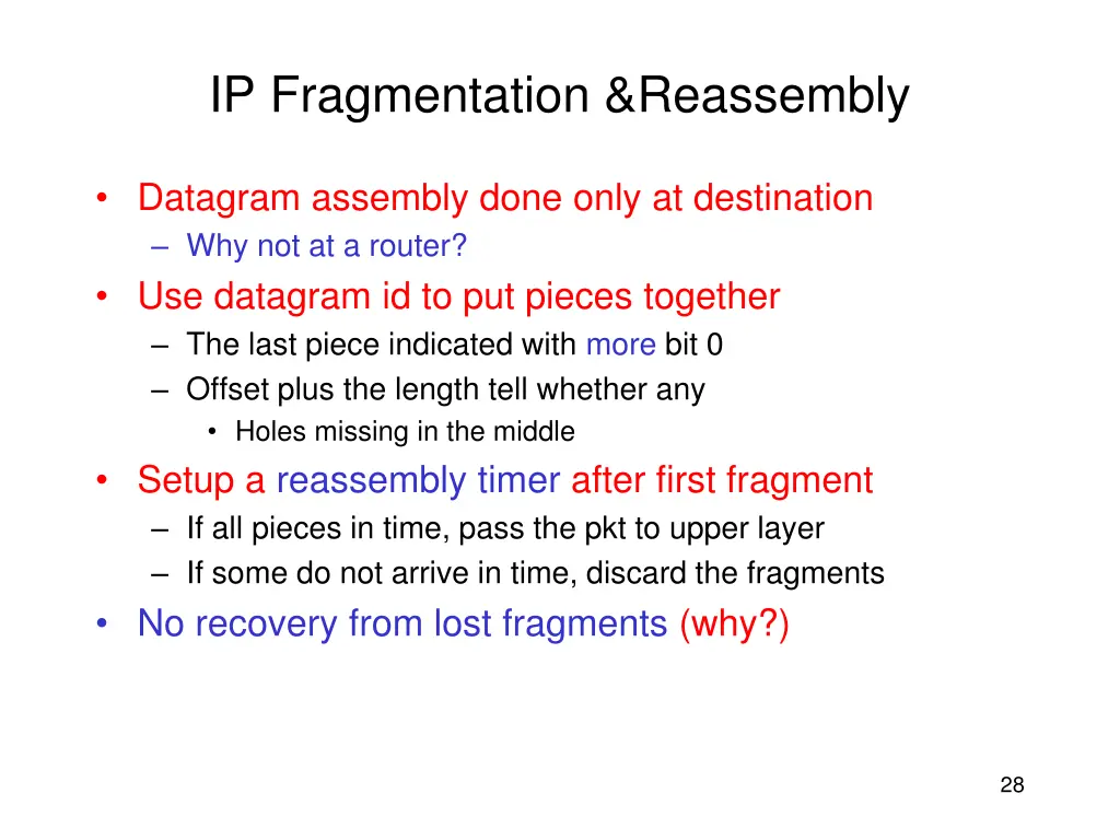 ip fragmentation reassembly 1