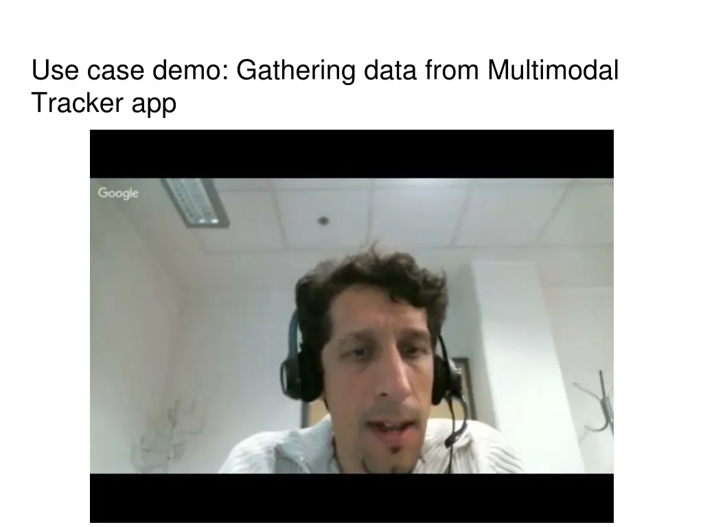 use case demo gathering data from multimodal
