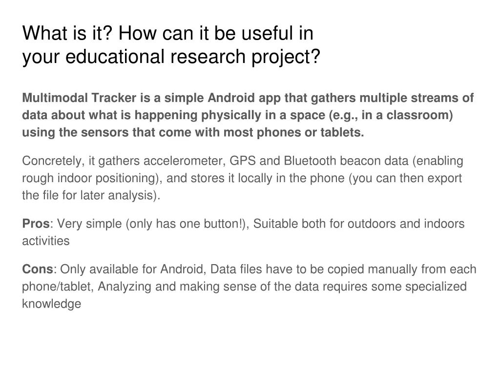 what is it how can it be useful in your