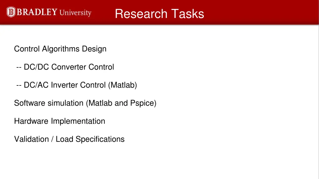 research tasks