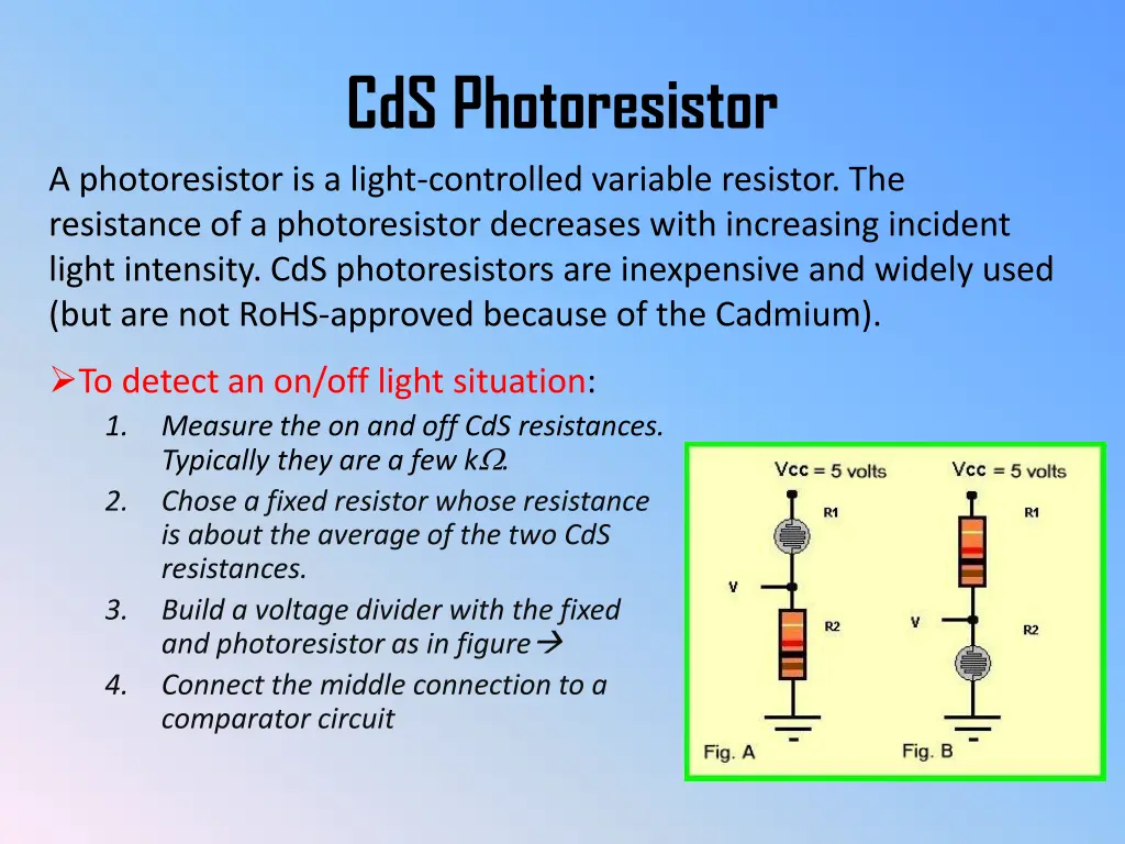 cds photoresistor