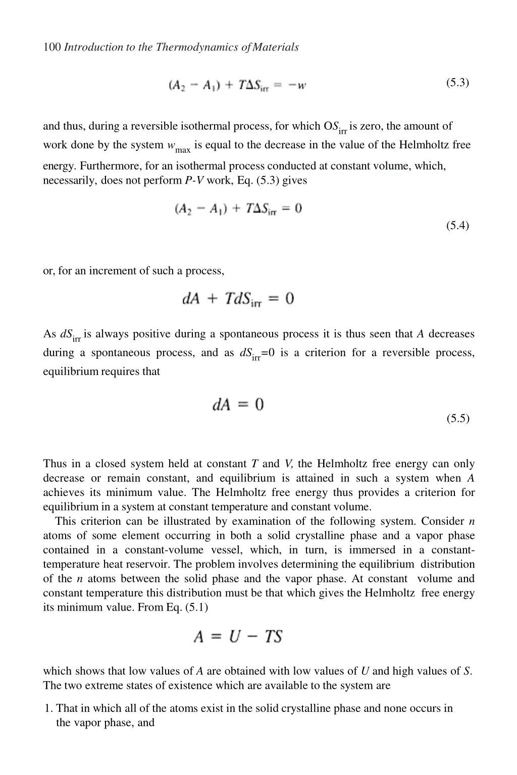 100 introduction to the thermodynamics ofmaterials