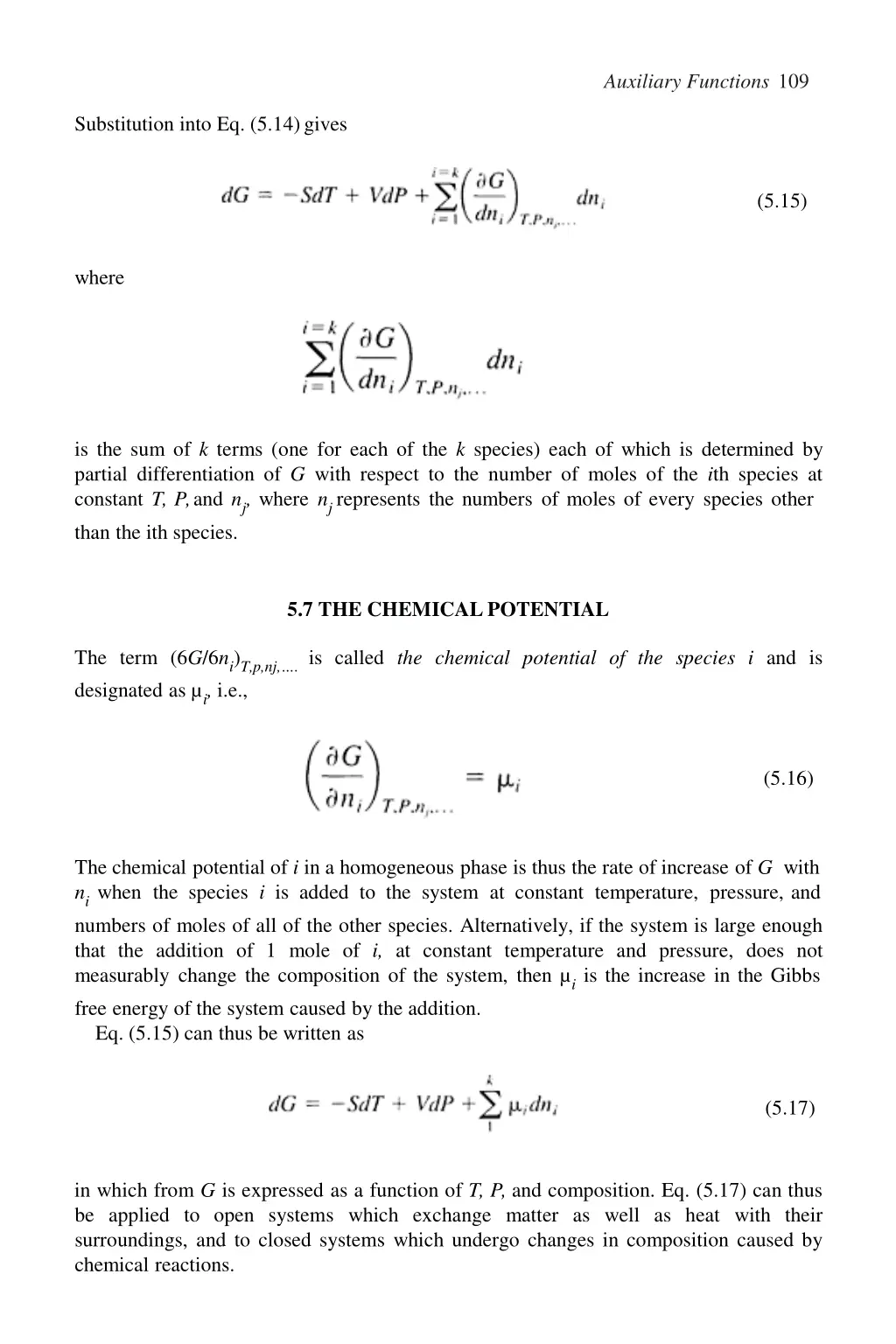 auxiliary functions 109