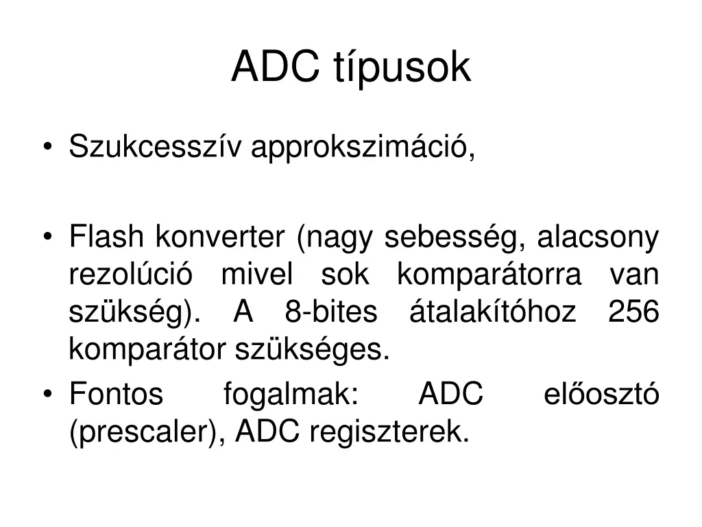 adc t pusok