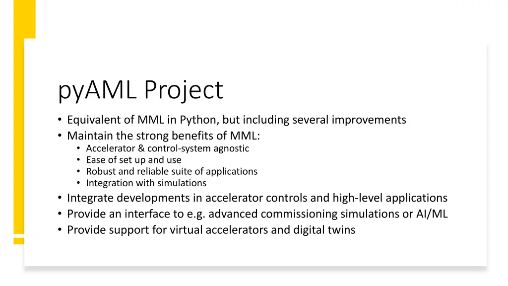 pyaml project