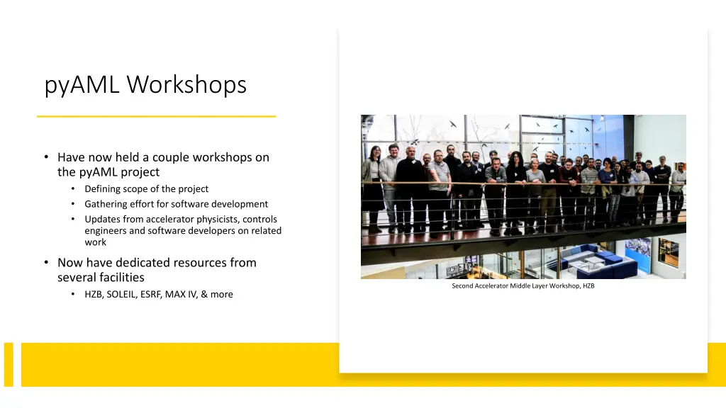pyaml workshops