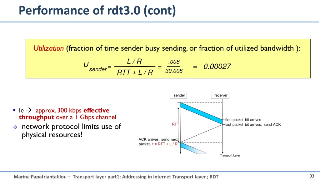 performance of rdt3 0 cont