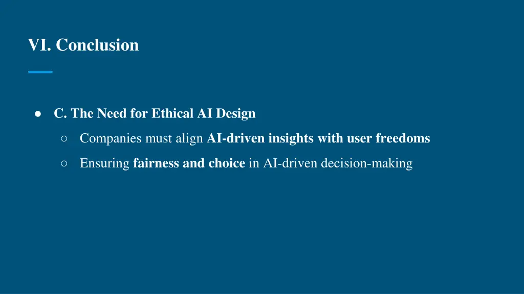 vi conclusion 1