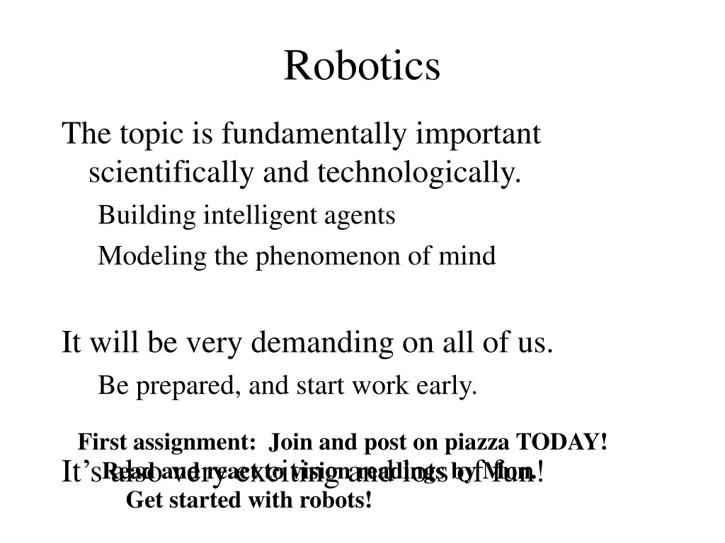 robotics