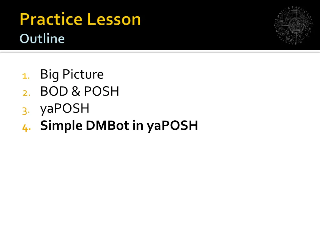 1 big picture 2 bod posh 3 yaposh 4 simple dmbot 2