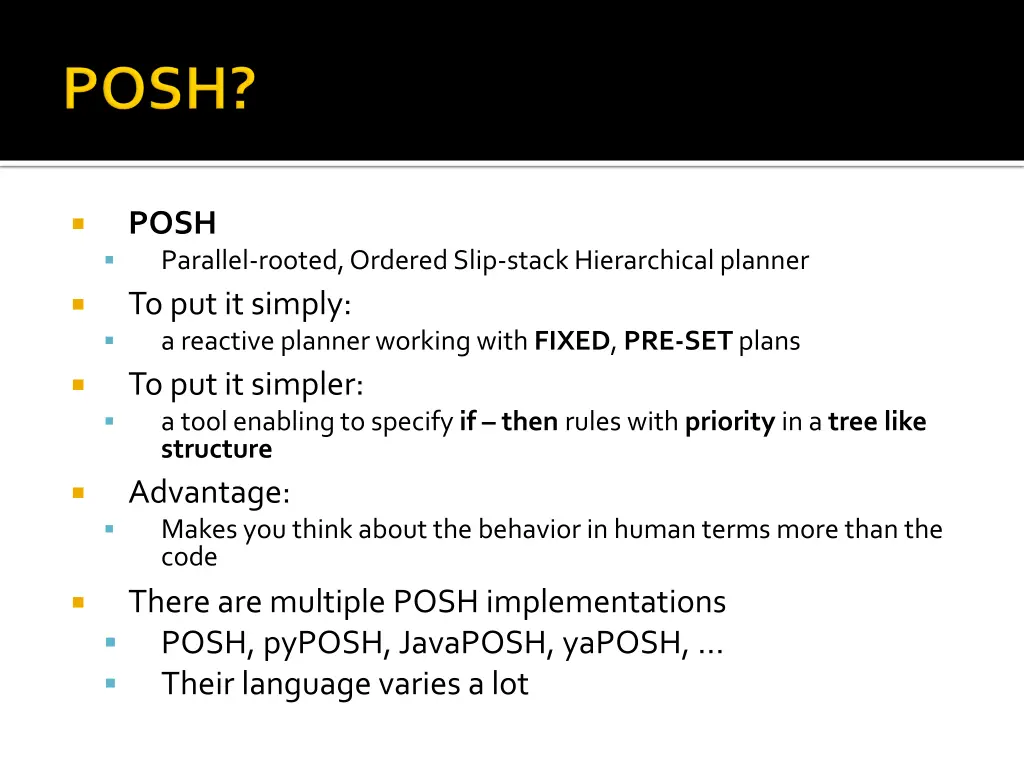 posh parallel rooted orderedslip