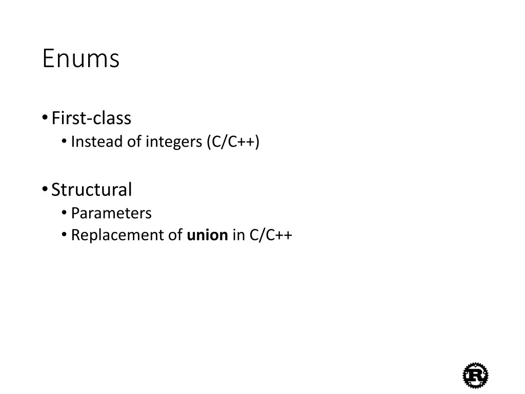 enums