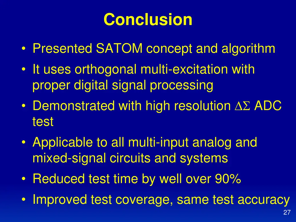 conclusion