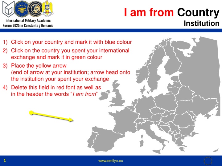 i am from country
