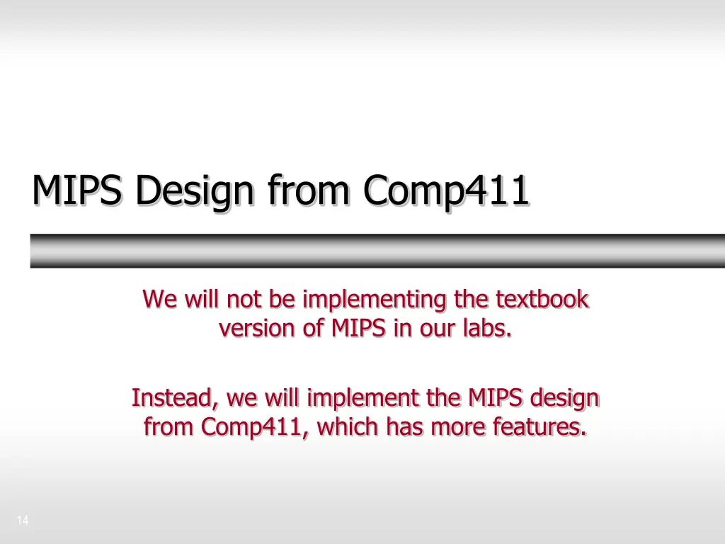mips design from comp411