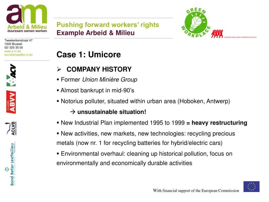 pushing forward workers rights example arbeid 1