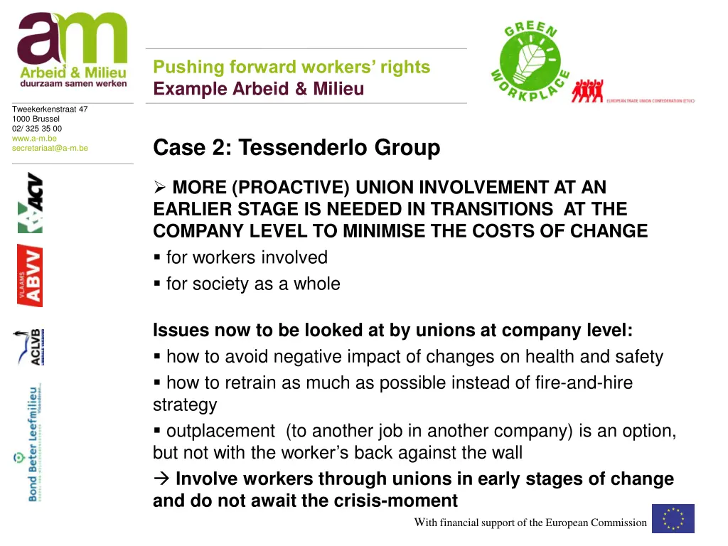 pushing forward workers rights example arbeid 5