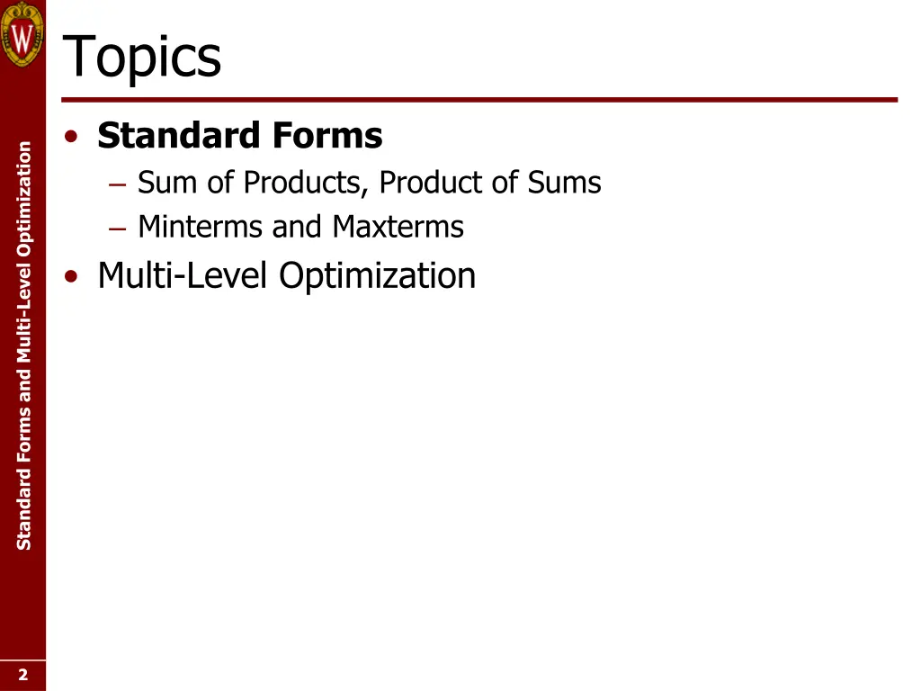 topics