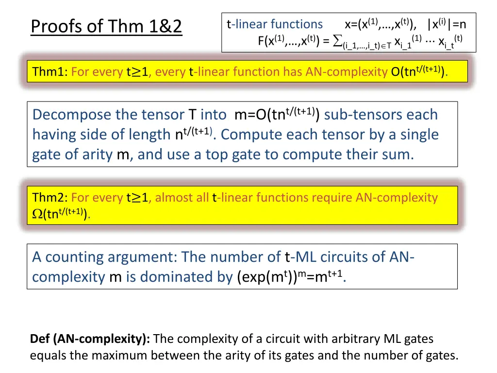 t linear functions