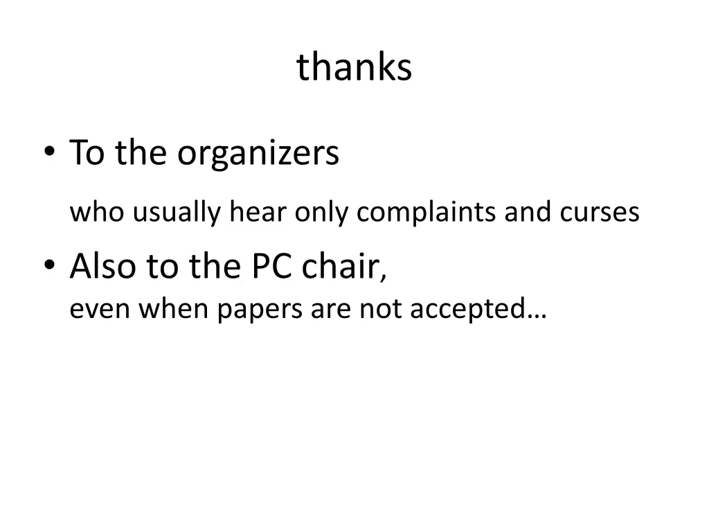 thanks