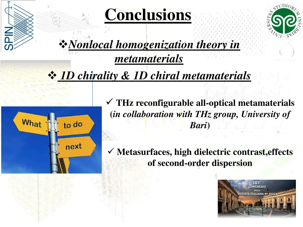 conclusions