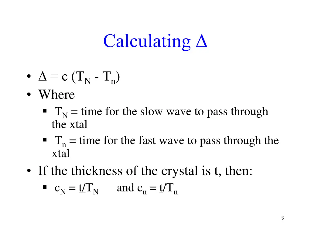 calculating