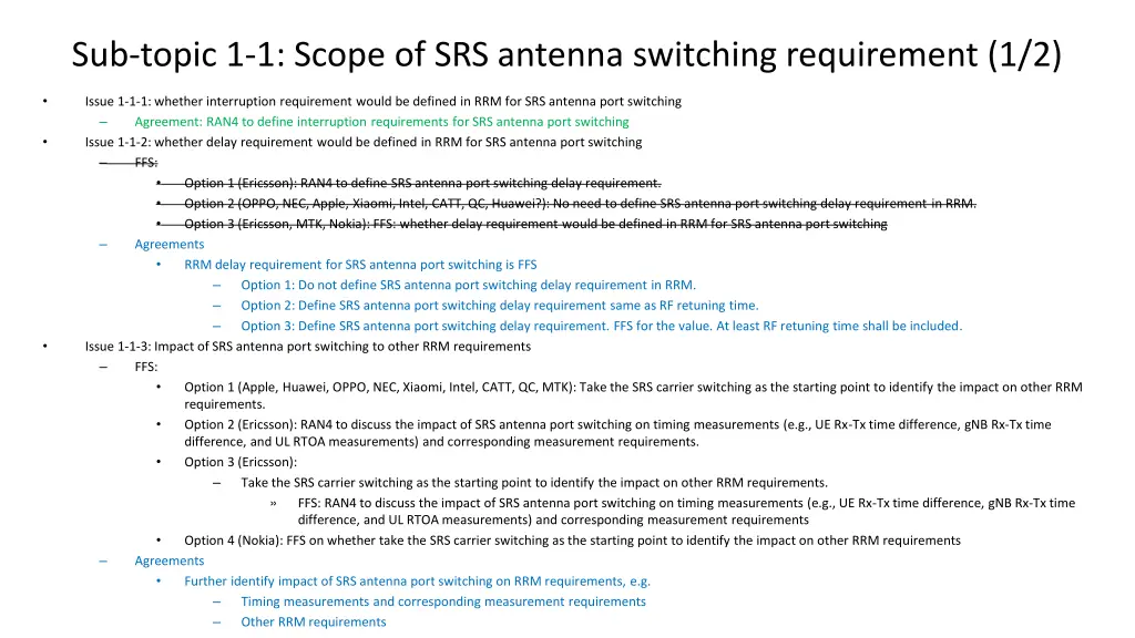 sub topic 1 1 scope of srs antenna switching