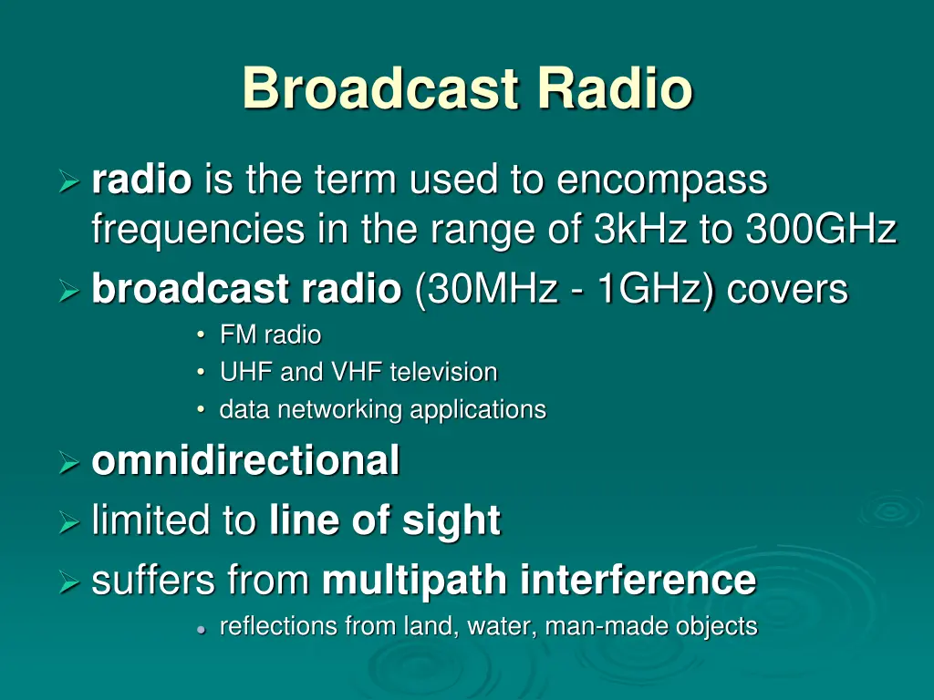 broadcast radio