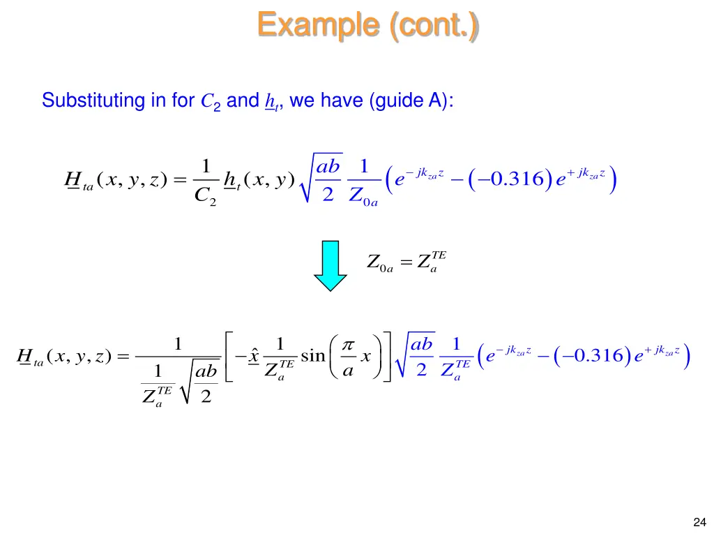 example cont 5