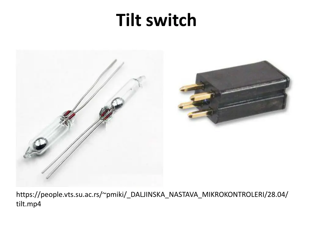 tilt switch