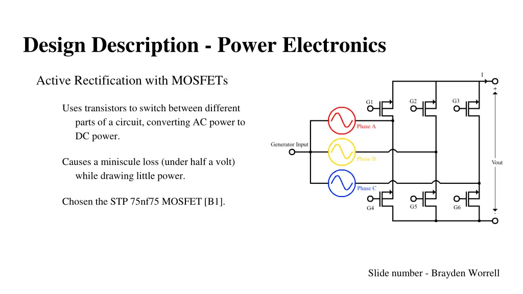 design description power electronics