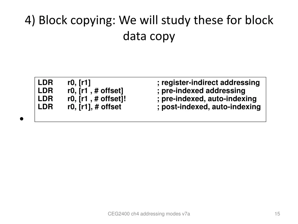 4 block copying we will study these for block