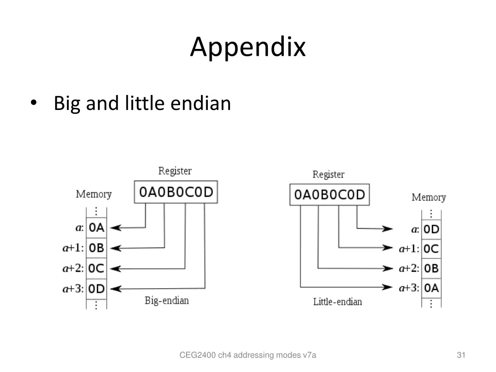 appendix