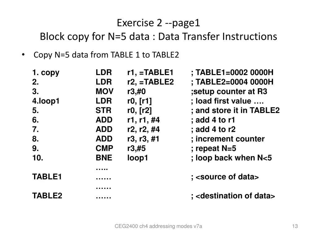 exercise 2 page1